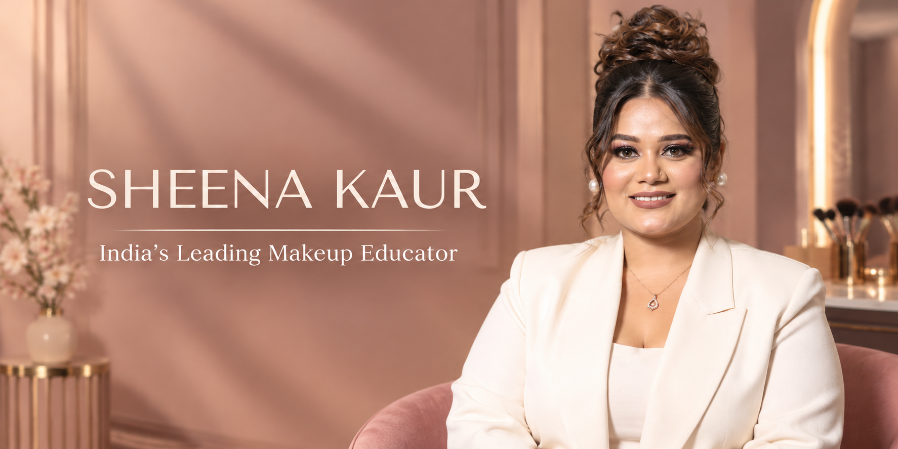Sheena Kaur Makeup Educator Portrait